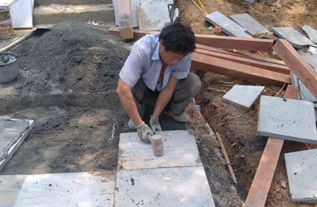 修繕塔身美化景觀 炳蔚塔提升工程穩(wěn)步推進