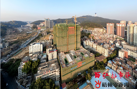 市工人醫院門診住院綜合樓封頂